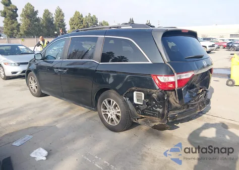 2011 Honda Odyssey Ex-L z USA, uszkodzony, nr VIN 5FNRL5H6XBB064328